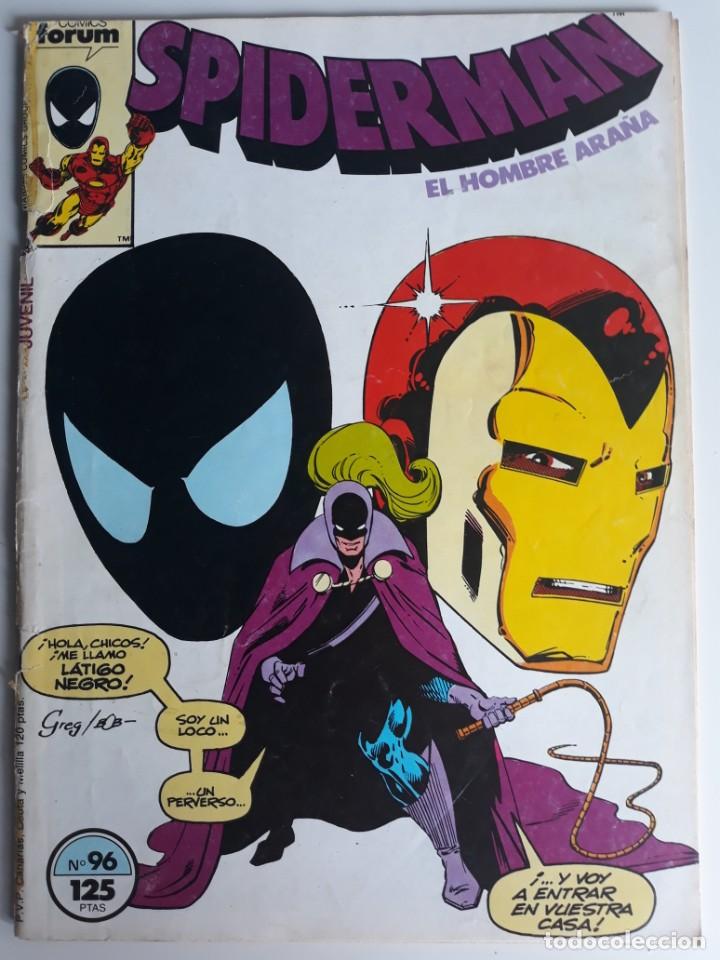 C&oacute;mics: COMIC SPIDERMAN N&ordm; 96 FORUM VOL 1 DE RETAPADO - Foto 1