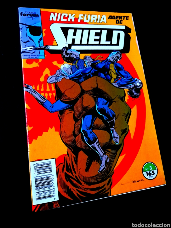 C&oacute;mics: EXCELENTE ESTADO NICK FURIA AGENTE DE SHIELD 3 COMICS FORUM MARVEL - Foto 1