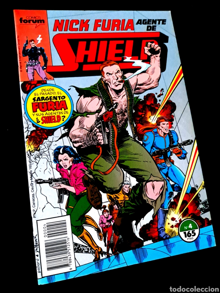 C&oacute;mics: EXCELENTE ESTADO NICK FURIA AGENTE DE SHIELD 4 COMICS FORUM MARVEL - Foto 1