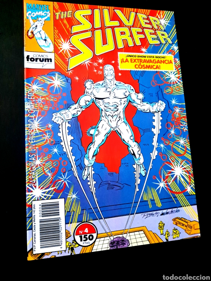 C&oacute;mics: EXCELENTE ESTADO SILVER SURFER 4 COMICS FORUM MARVEL - Foto 1