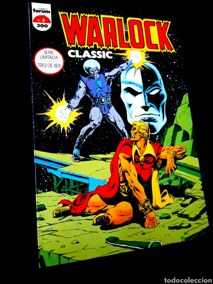 C&oacute;mics: EXCELENTE ESTADO WARLOCK CLASSIC 3 COMICS FORUM MARVEL PRESTIGIO - Foto 1