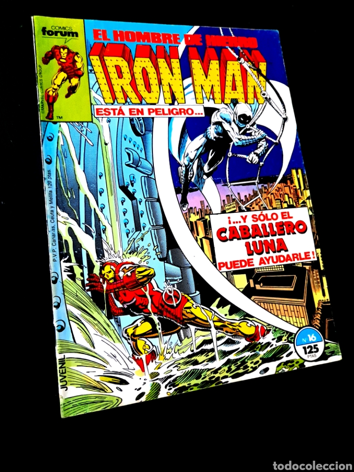 C&oacute;mics: IRON MAN 16 COMICS FORUM NORMAL ESTADO MARVEL - Foto 1