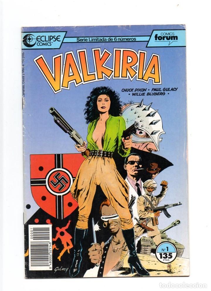 C&oacute;mics: VALKIRIA N&ordm; 1 ECLIPSE COMICS. FORUM. SERIE LIMITADA 6 NUMEROS. - Foto 1