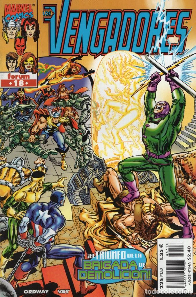 C&oacute;mics: LOS VENGADORES VOL. 3 N&ordm; 18 - FORUM - IMPECABLE - Foto 1