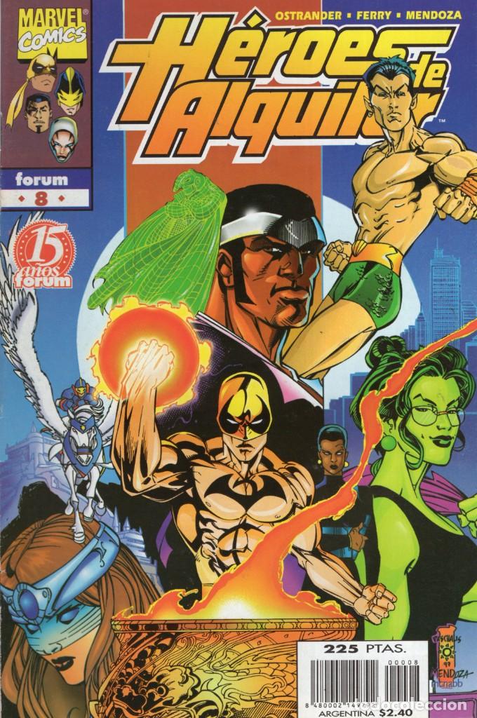 C&oacute;mics: HEROES DE ALQUILER N&ordm; 8 - FORUM - IMPECABLE - Foto 1
