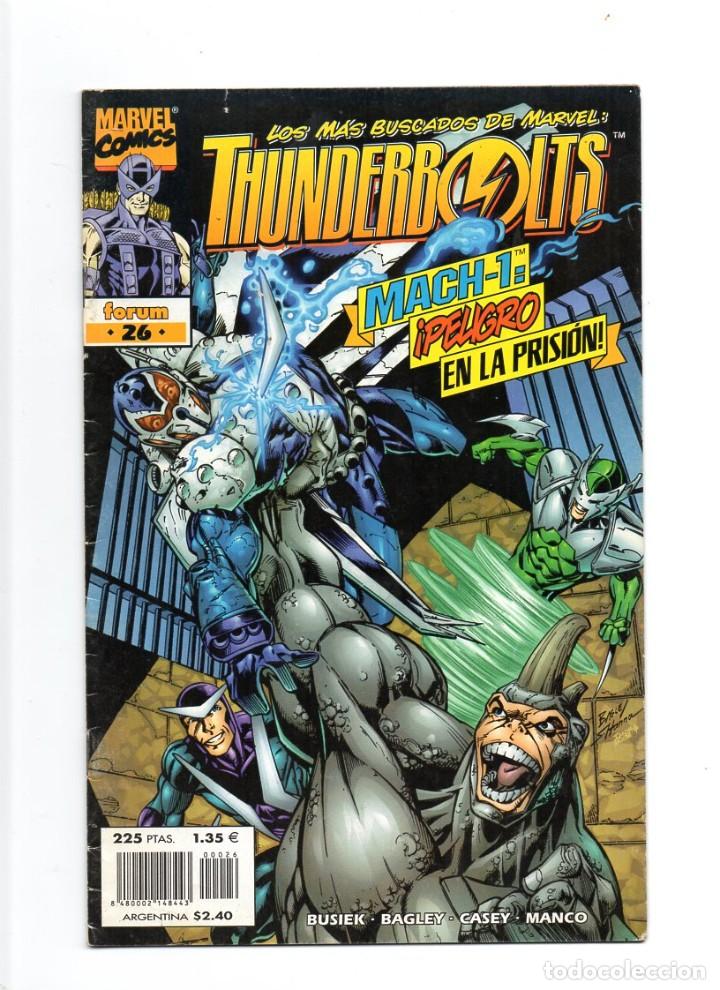 C&oacute;mics: N&ordm; 26 THUNDERBOLTS. MACH 1 PELIGRO EN LA PRISION,MARVEL COMICS FORUM - Foto 1
