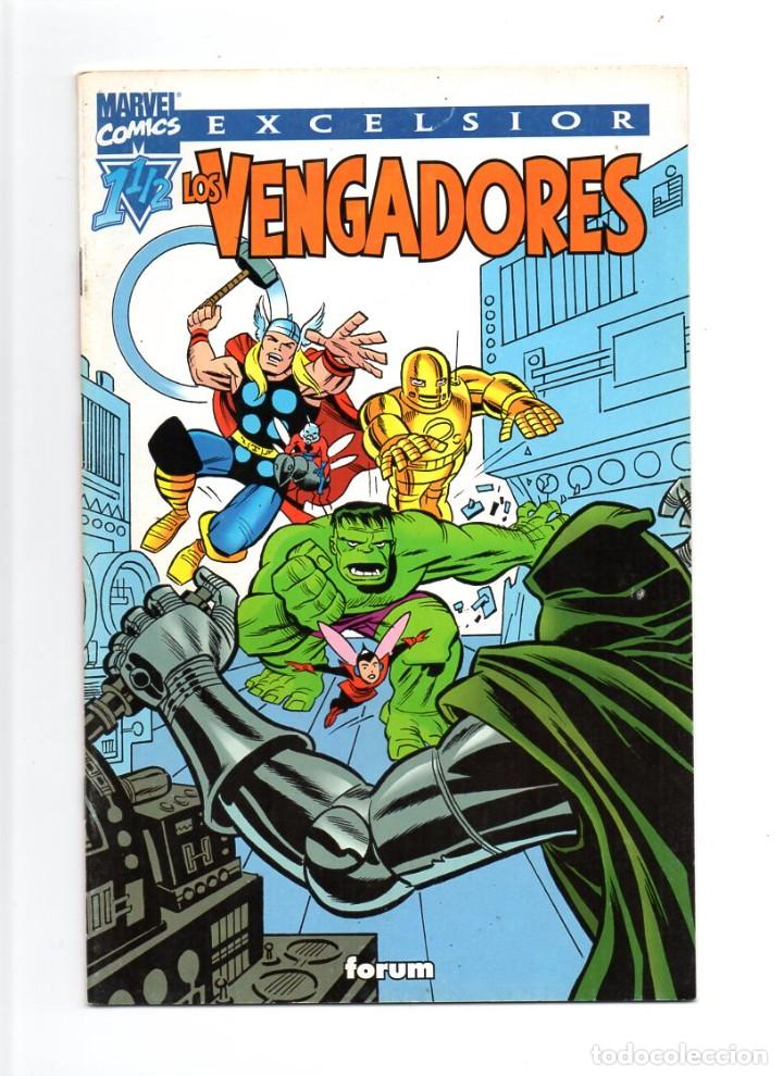 C&oacute;mics: LOS VENGADORES. 1-1/2. EXCELSIOR. FORUM) MARVEL COMICS FORUM - Foto 1