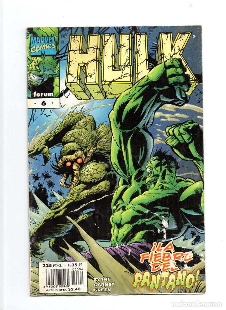 C&oacute;mics: Hulk N&ordm; 6. LA FIEBRE DEL PANTANO. MARVEL COMICS FORUM. - Foto 1
