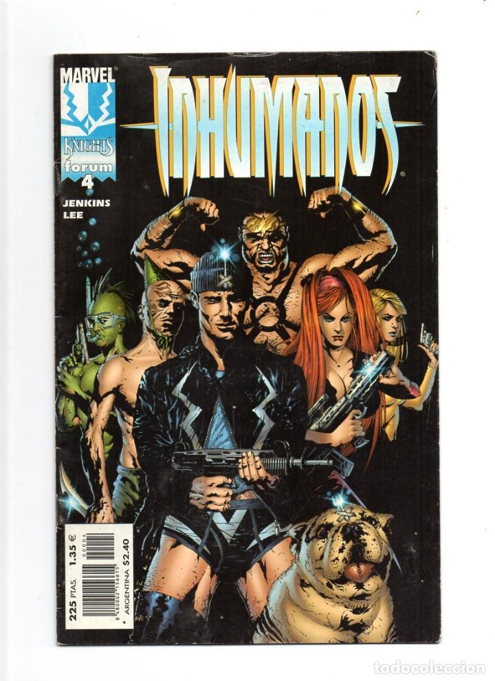 C&oacute;mics: N&ordm; 4 INHUMANOS . MARVEL KNIGHTS FORUM . JENKINS LEE. - Foto 1