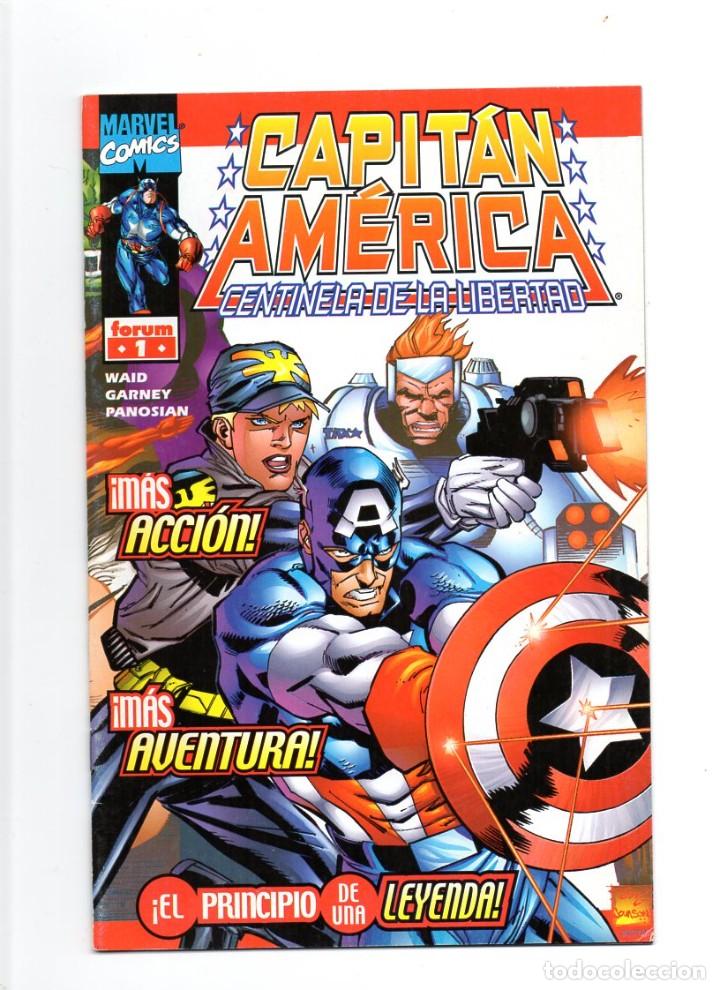 C&oacute;mics: N&ordm; 1 CAPITAN AMERICA. MARVEL COMICS FORUM - Foto 1