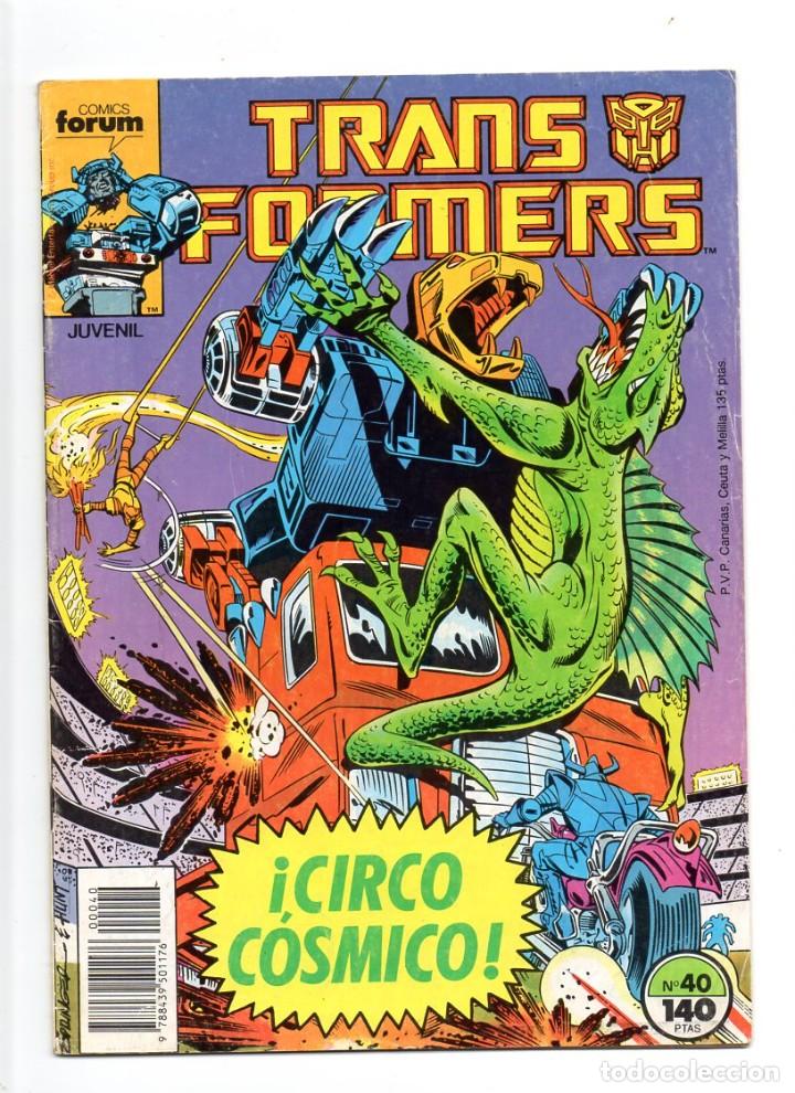 C&oacute;mics: N&ordm; 40 TRANS FORMERS. COMICS FORUM. CIRCO COSMICO. - Foto 1