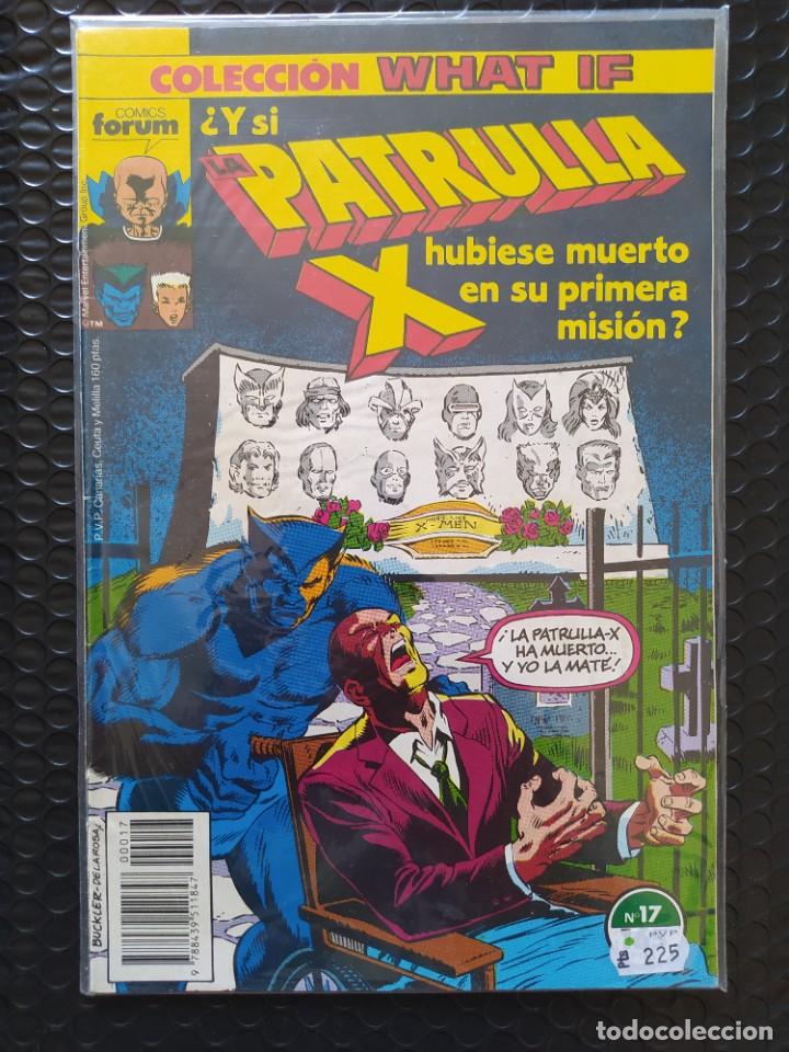 C&oacute;mics: MARVEL WHAT IF #17-PRIMERA EDICI&Oacute;N-FORUM-FN-BOLSA & BACKBOARD - Foto 1