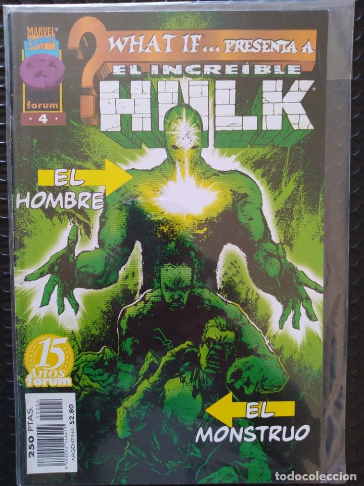 Comics: MARVEL WHAT IF #4-VOL 2-PRIMERA EDICI&Oacute;N-FORUM-FN-BOLSA & BACKBOARD