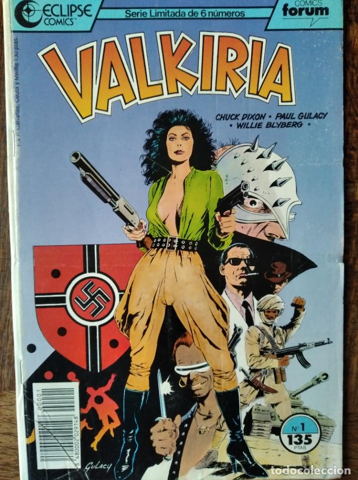 C&oacute;mics: VALKIRIA N&ordm; 1 - DIXON/ GULACY - ECLIPSE COMICS FORUM - Foto 1