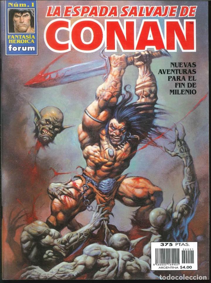 C&oacute;mics: LA ESPADA SALVAJE DE CONAN VOLUMEN 3 C&Oacute;MICS F&Oacute;RUM N&Uacute;MERO 1 - Foto 1