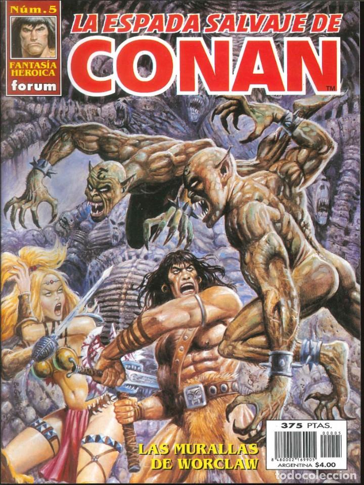 C&oacute;mics: LA ESPADA SALVAJE DE CONAN VOLUMEN 3 C&Oacute;MICS F&Oacute;RUM N&Uacute;MERO 5 - Foto 1