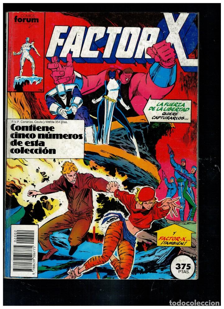 C&oacute;mics: FACTOR X - TOMO RETAPADO CON LOS N&Uacute;MEROS 6 AL 10 - FORUM. BUENO. - Foto 1