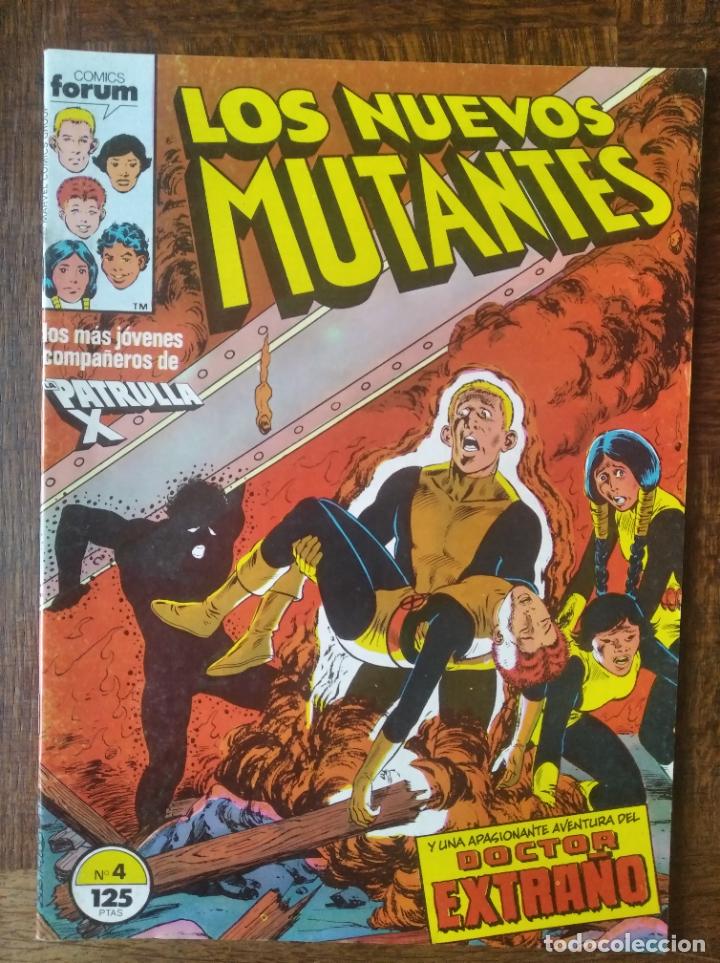 C&oacute;mics: LOS NUEVOS MUTANTES V.1 N&ordm; 4 - FORUM MARVEL COMICS - - Foto 1