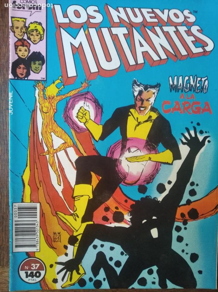 C&oacute;mics: LOS NUEVOS MUTANTES V.1 N&ordm; 37 - FORUM MARVEL COMICS - - Foto 1