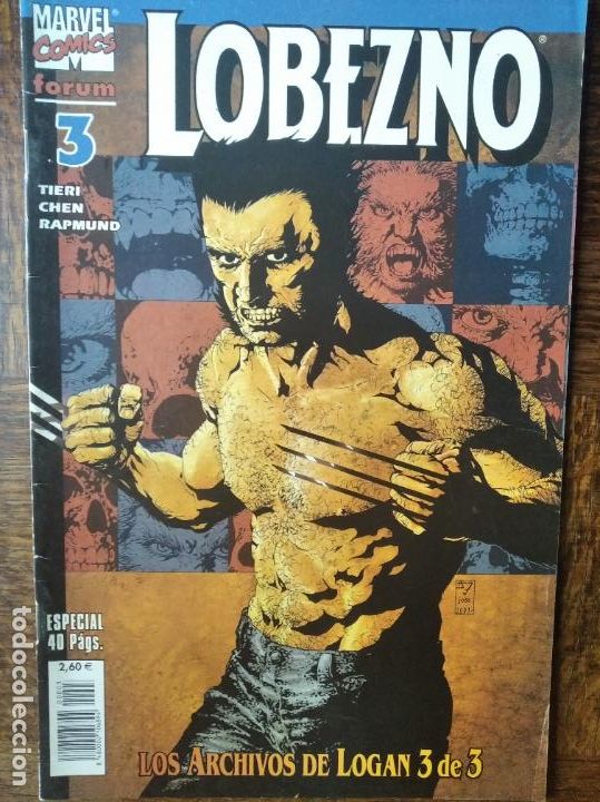 C&oacute;mics: LOBEZNO V.3 N&ordm; 3 - MARVEL COMICS FORUM- - Foto 1