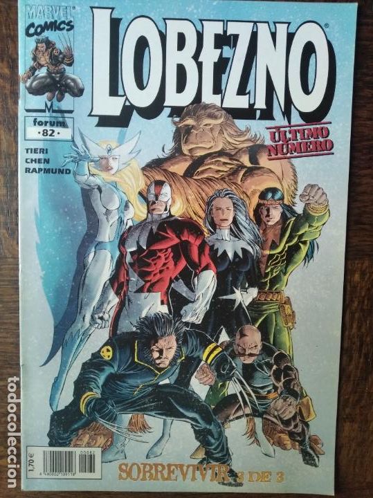 C&oacute;mics: LOBEZNO V.2 N&ordm; 82 - ULTIMO NUMERO - MARVEL COMICS FORUM- - Foto 1