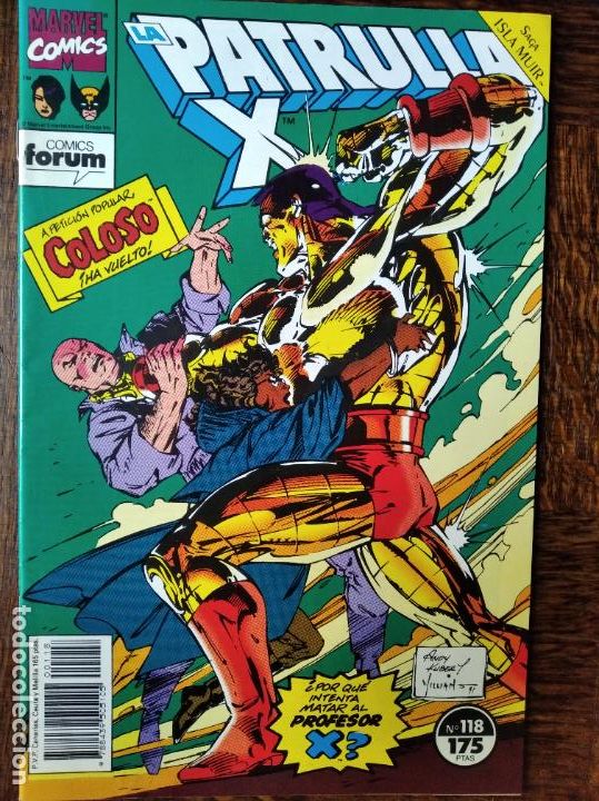 C&oacute;mics: PATRULLA X V.1 N&ordm; 118 - MARVEL COMICS FORUM. - Foto 1
