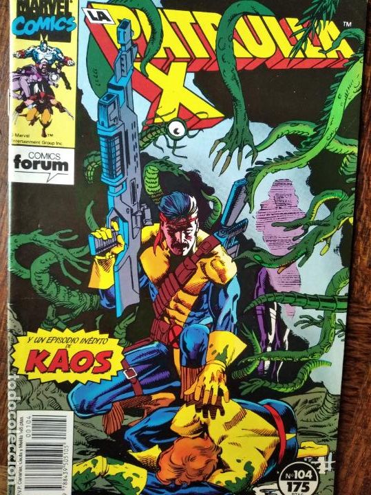 C&oacute;mics: PATRULLA X V.1 N&ordm; 104 - MARVEL COMICS FORUM. - Foto 1