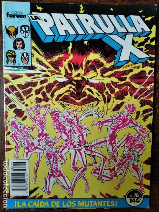 C&oacute;mics: PATRULLA X V.1 N&ordm; 76 - MARVEL COMICS FORUM. - Foto 1