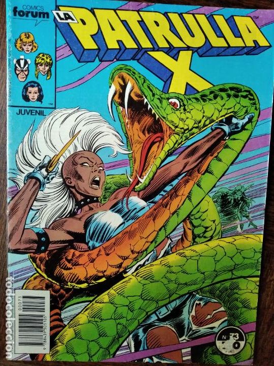 C&oacute;mics: PATRULLA X V.1 N&ordm; 73 - MARVEL COMICS FORUM. - Foto 1