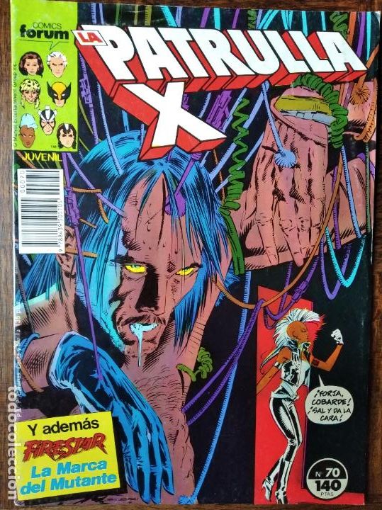 C&oacute;mics: PATRULLA X V.1 N&ordm; 70 - MARVEL COMICS FORUM. - Foto 1