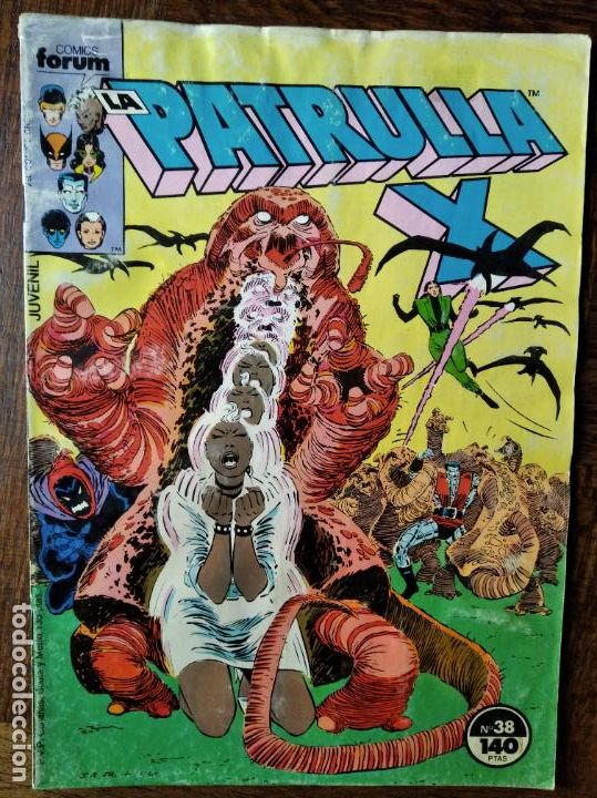 C&oacute;mics: PATRULLA X V.1 N&ordm; 38 - MARVEL COMICS FORUM. - Foto 1