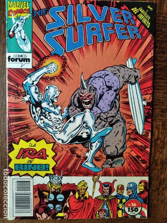 C&oacute;mics: ESTELA PLATEADA (SILVER SURFER) V.2 N&ordm; 16 - FORUM MARVEL COMICS - - Foto 1