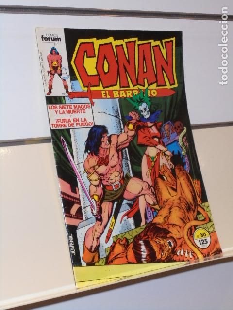 C&oacute;mics: CONAN EL BARBARO VOL. 1 N&ordm; 86 MARVEL - FORUM - Foto 1
