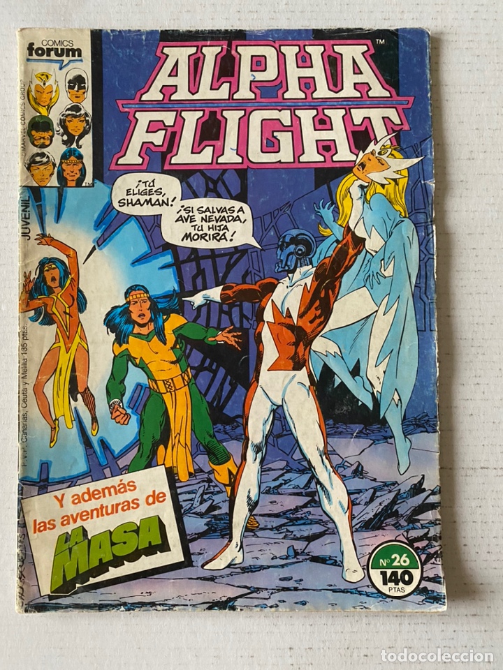 C&oacute;mics: ALPHA FLIGHT #26 vol.1 F&Oacute;RUM 1&ordf; edici&oacute;n - Foto 1