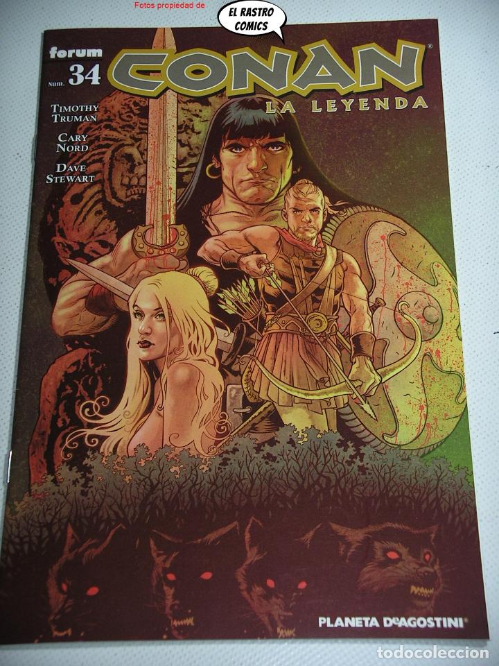 C&oacute;mics: Conan, La leyenda n&ordm; 34, ed. Forum Planeta Marvel - Foto 1