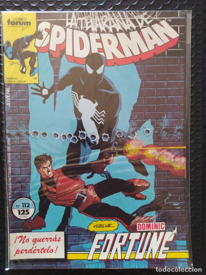 C&oacute;mics: SPIDERMAN #112-1&ordf; EDIC.-FORUM-FN-BOLSA & BACKBOARD - Foto 1