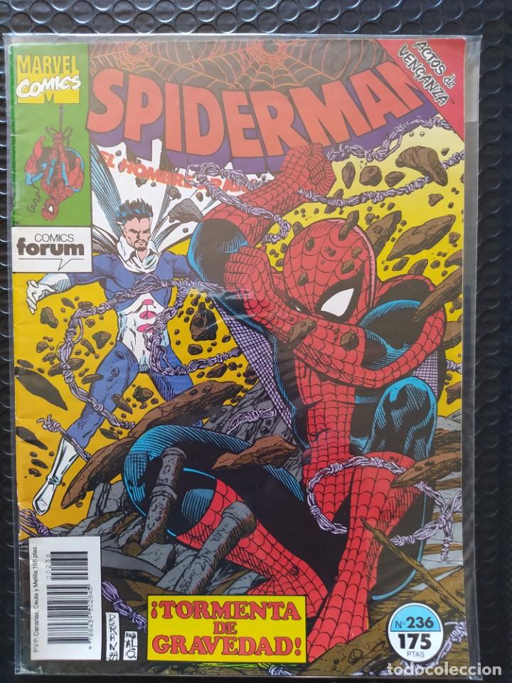 C&oacute;mics: SPIDERMAN #236-1&ordf; EDIC.-FORUM-FN-BOLSA & BACKBOARD - Foto 1
