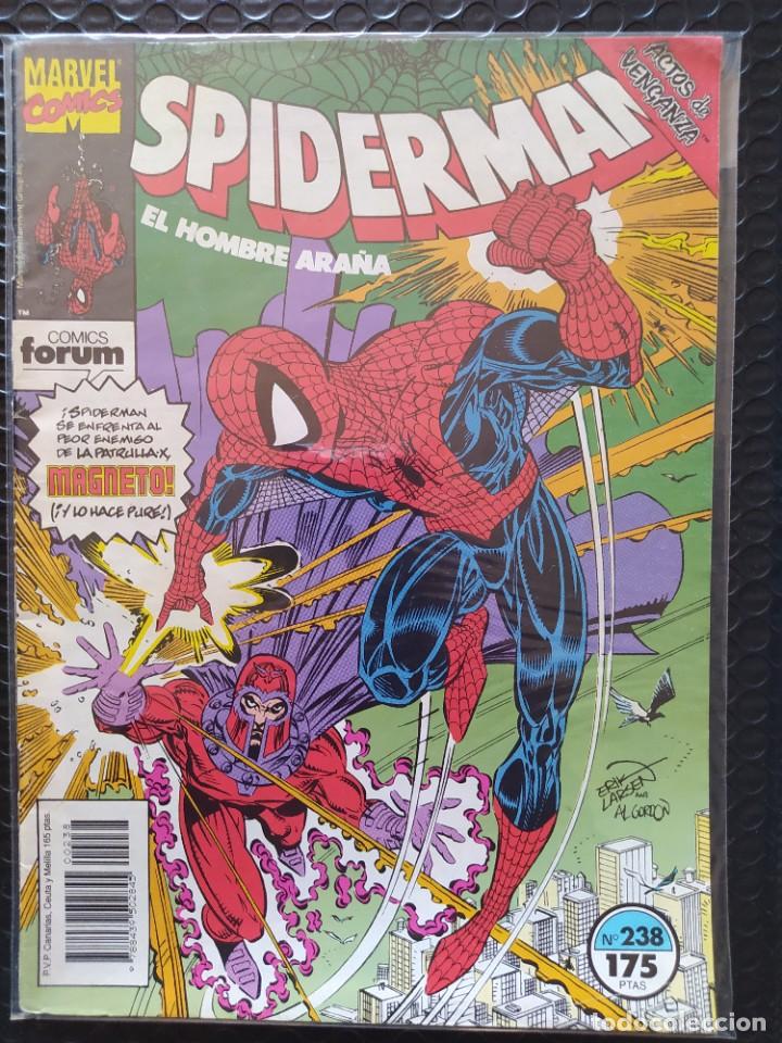 C&oacute;mics: SPIDERMAN #238-1&ordf; EDIC.-FORUM-FN-BOLSA & BACKBOARD - Foto 1