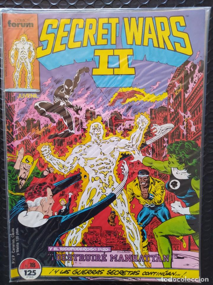 C&oacute;mics: SECRET WARS 2 #18-1&ordf; EDIC.-FORUM-FN-BOLSA & BACKBOARD - Foto 1