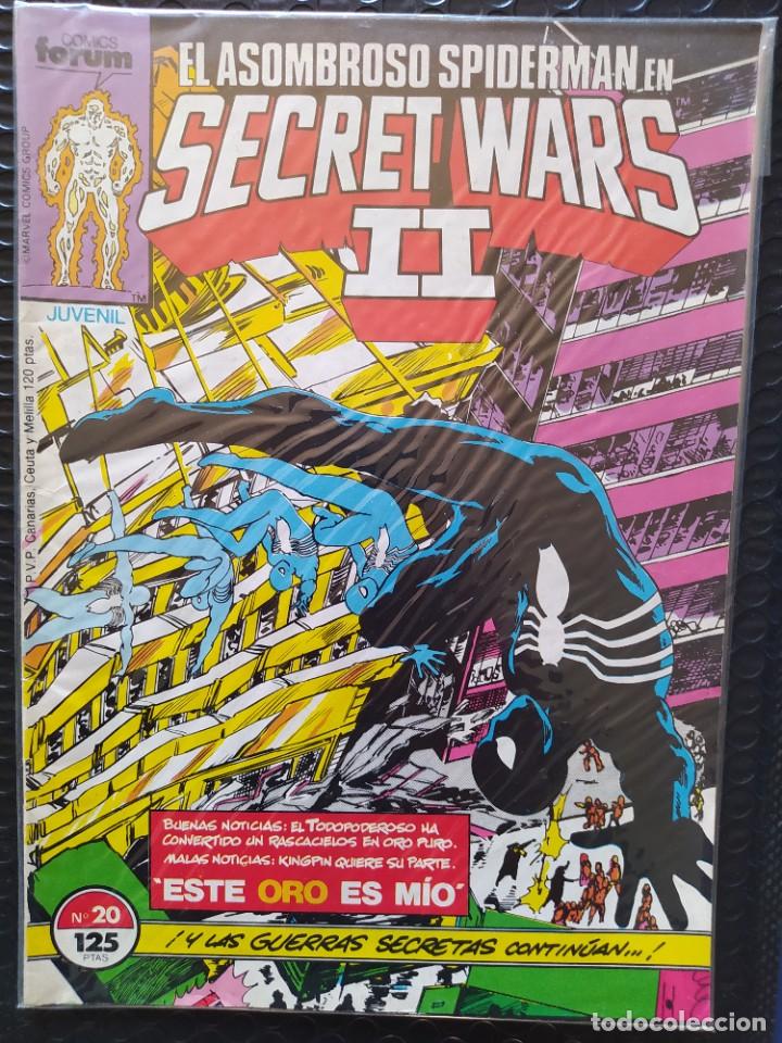 Comics: SECRET WARS 2 #20 -1&ordf; EDIC.-FORUM-FN-BOLSA & BACKBOARD