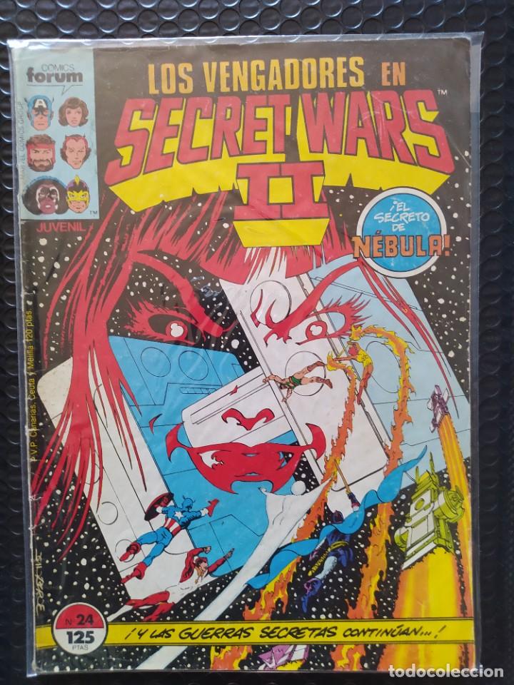 C&oacute;mics: SECRET WARS 2 #24 -1&ordf; EDIC.-FORUM-FN-BOLSA & BACKBOARD - Foto 1