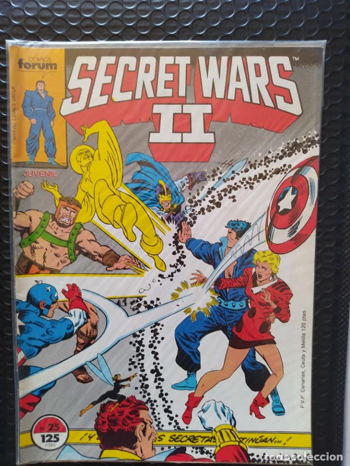 Comics: SECRET WARS 2 #25 -1&ordf; EDIC.-FORUM-FN-BOLSA & BACKBOARD
