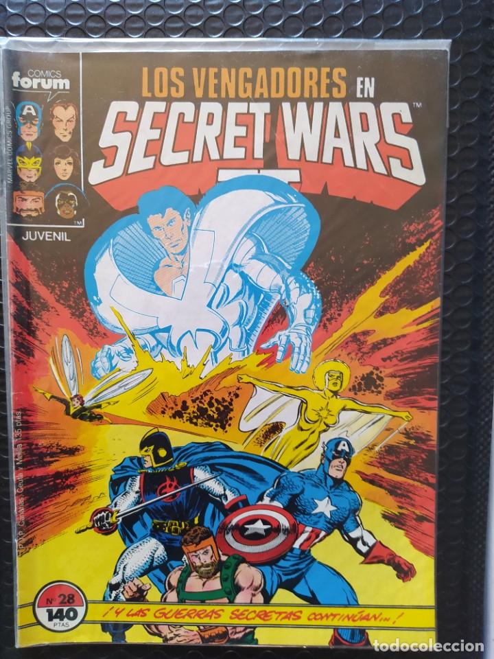 C&oacute;mics: SECRET WARS 2 #28 -1&ordf; EDIC.-FORUM-FN-BOLSA & BACKBOARD - Foto 1