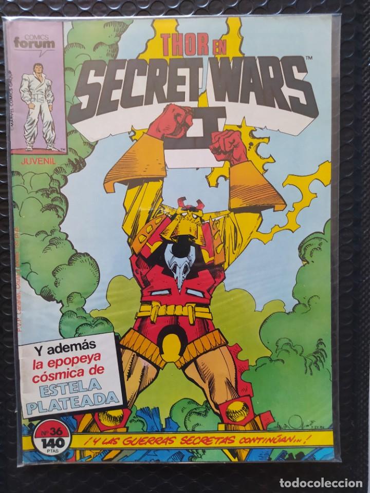 C&oacute;mics: SECRET WARS 2 #36 -1&ordf; EDIC.-FORUM-FN-BOLSA & BACKBOARD - Foto 1