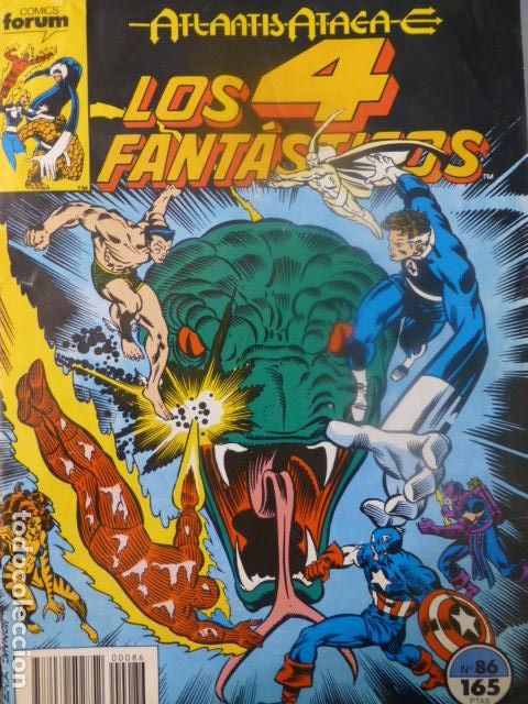 C&oacute;mics: COMIC LOS CUATRO FANTASTICOS N&ordm; 86 - Foto 1