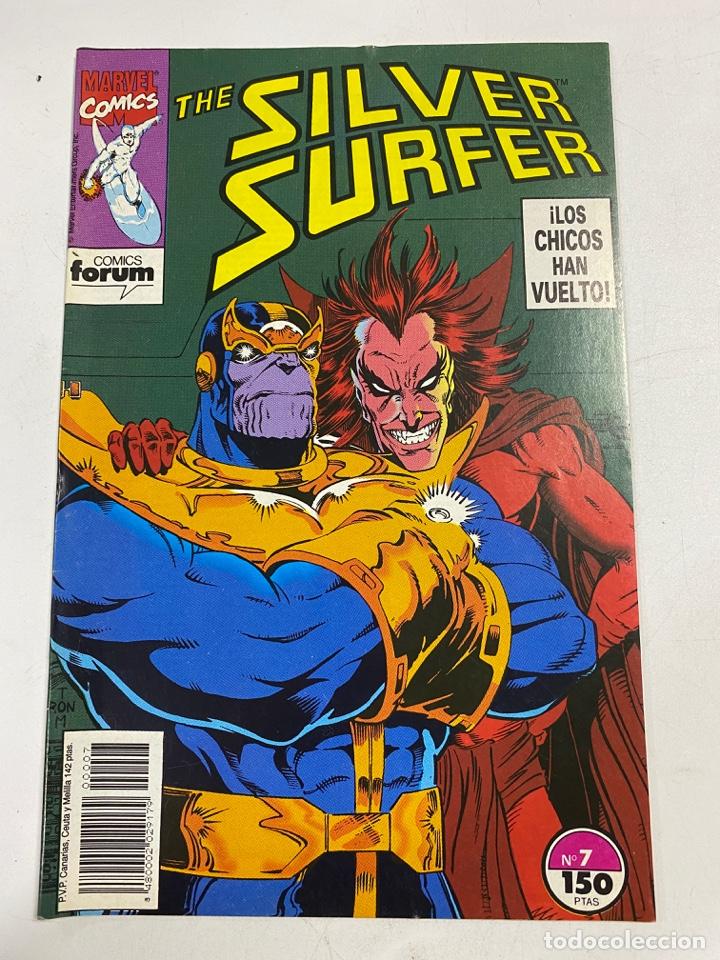 C&oacute;mics: THE SILVER SURFER. N&ordm; 7.- LOS CHICOS HAN VUELTO. MARVEL COMICS / COMICS FORUM - Foto 1