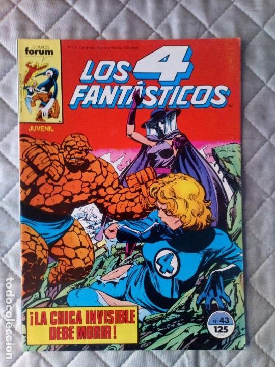 C&oacute;mics: Los 4 Fant&aacute;sticos Vol. 1 N&ordm; 43 FORUM - Foto 1