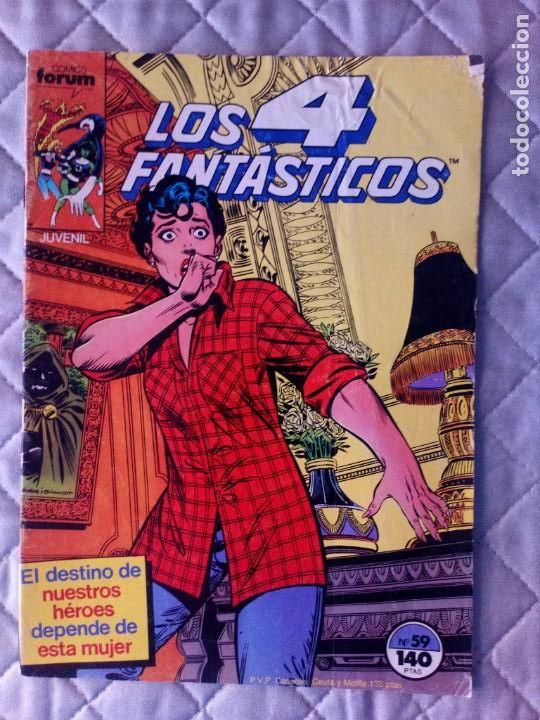 C&oacute;mics: Los 4 Fant&aacute;sticos Vol. 1 N&ordm; 59 FORUM - Foto 1