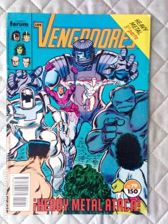C&oacute;mics: Los Vengadores Vol. 1 N&ordm; 79 FORUM - Foto 1
