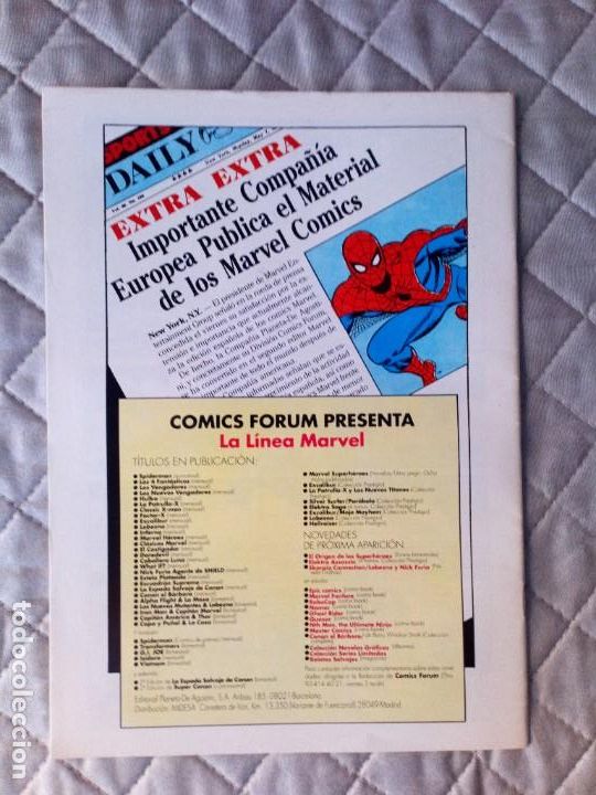 C&oacute;mics: Los Vengadores Vol. 1 N&ordm; 93 FORUM - Foto 2